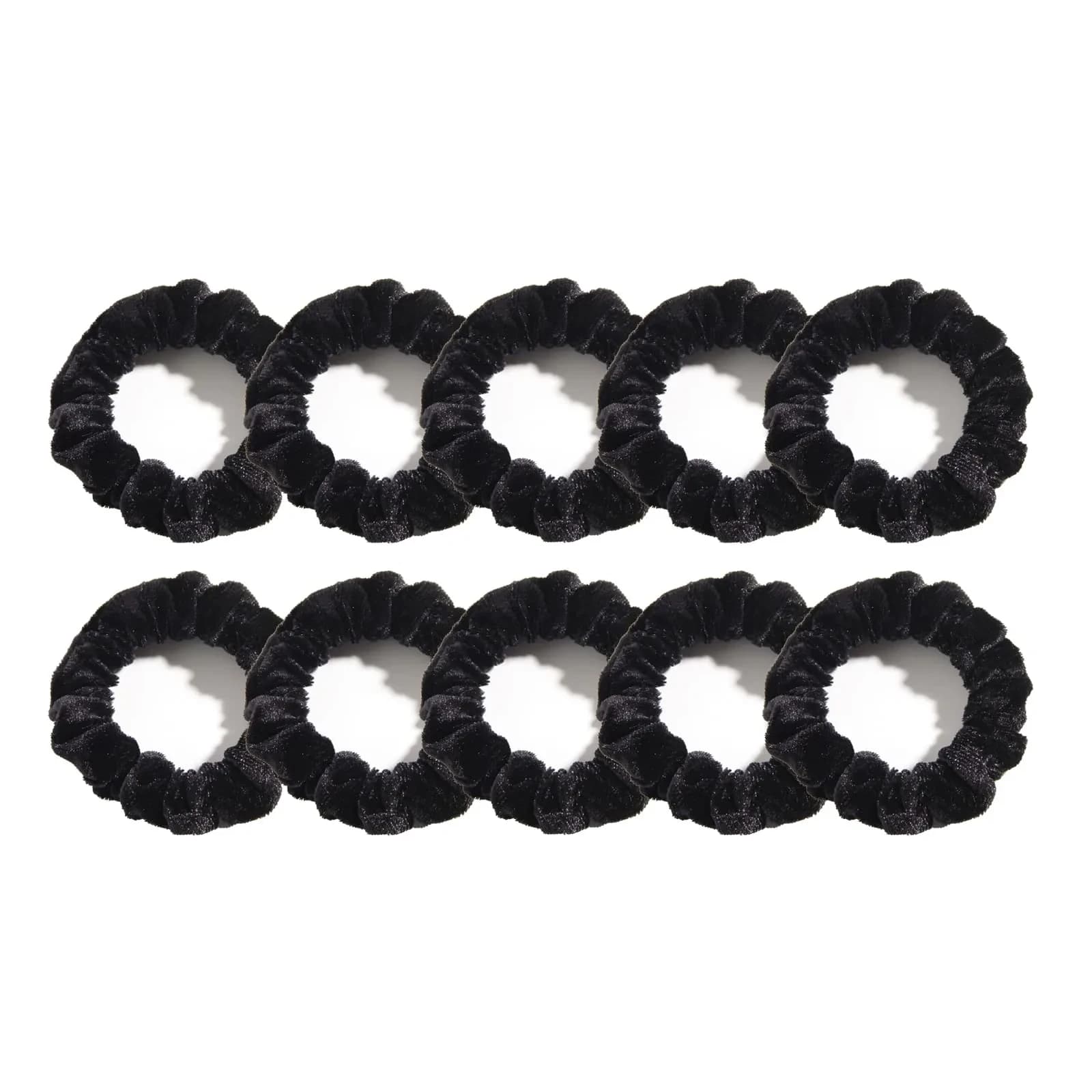 LFOUVRE Small Velvet Scrunchies 7cm (2.7 inches) | Gentle Hold for All Hair Types - main product image