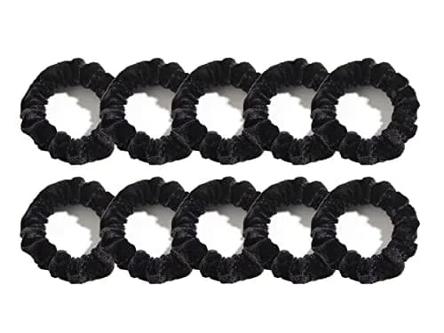 LFOUVRE Small Velvet Scrunchies 7cm (2.7 inches) | Gentle Hold for All Hair Types thumbnail 1