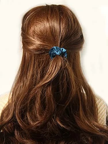 LFOUVRE Small Velvet Scrunchies (7cm/2.7in), 10-Pack Mini Thin Elastic Hair Ties | Gentle Hold for All Hair Types thumbnail 5