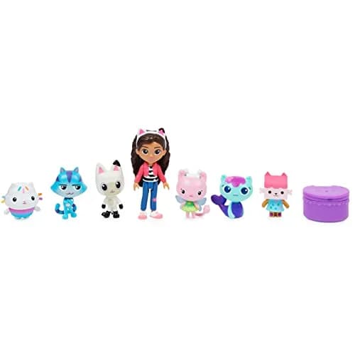 Gabby's Dollhouse Deluxe Figure Gift Set with 7 Figures & Surprise Accessory | Ages 3+ thumbnail 2
