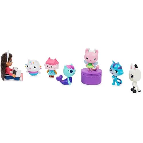Gabby's Dollhouse Deluxe Figure Gift Set with 7 Figures & Surprise Accessory | Ages 3+ thumbnail 3