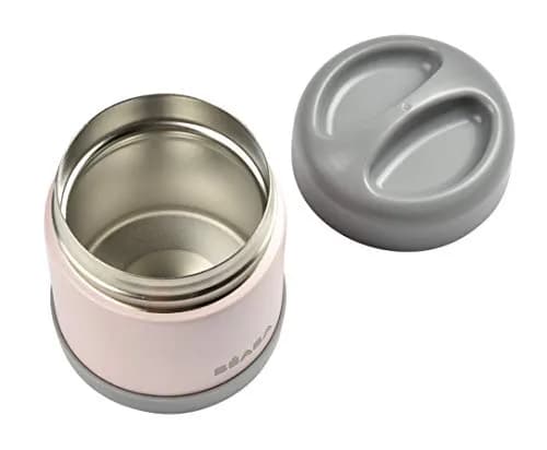 Béaba Stainless Steel Insulated Food Jar 10 oz | Kids Thermos, Leakproof, Keeps Food Hot & Cold thumbnail 2