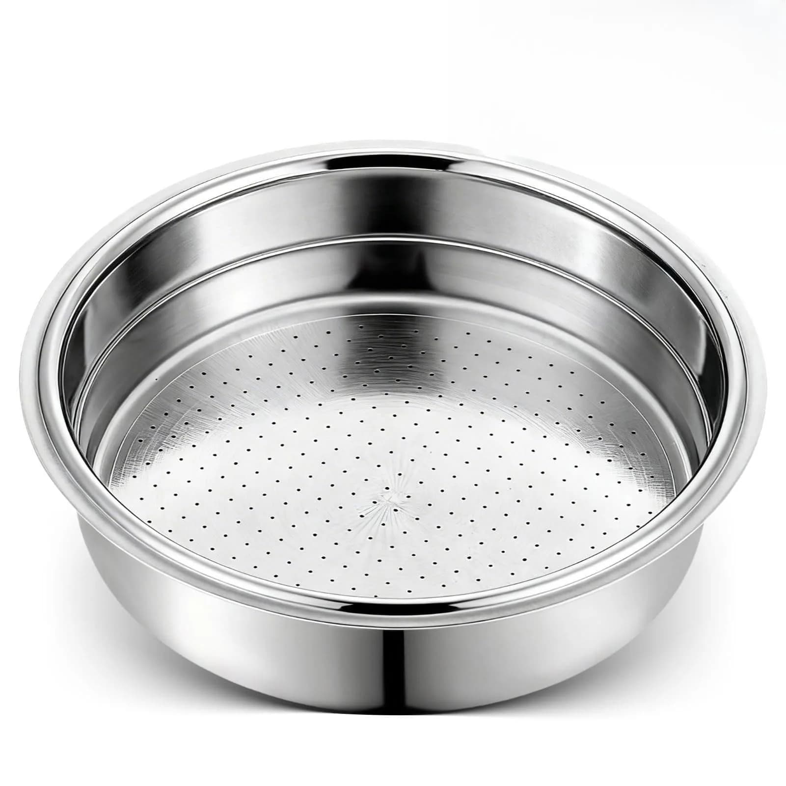Agatige 51mm Single Cup Filter Basket for Espresso Machines | Stainless Steel Reusable Coffee Filter