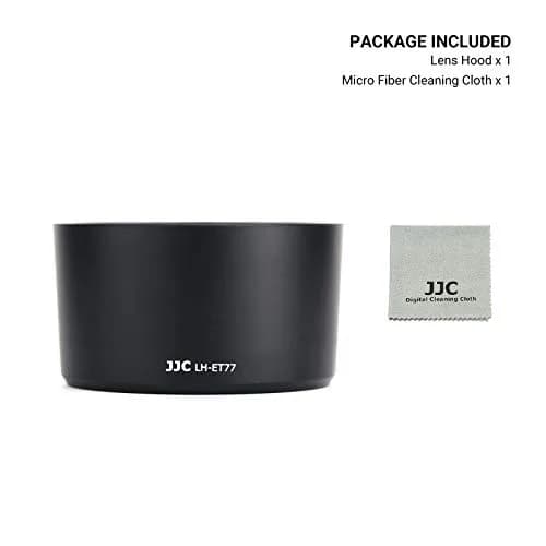 JJC Lens Hood for Canon RF 85mm f/2 Macro IS STM Lens | Reversible ET-77 Replacement with 67mm Filter & Cap Compatibility thumbnail 7