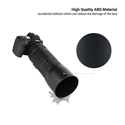 JJC Lens Hood for Canon RF 135mm F1.8 L IS USM & RF 600mm F11 IS STM Lens | Reversible ET-88B Replacement thumbnail 6