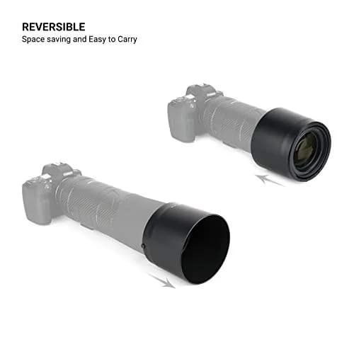 JJC Lens Hood for Canon RF 800mm f/11 IS STM & RF 200-800mm f/6.3-9 IS USM Lenses | Reversible ET-101 Replacement thumbnail 5