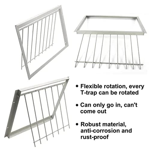 SRRPSPIGEON Pigeon Loft Door 30 cm (12 in) | One-Way Entry for Pigeon Lofts thumbnail 4