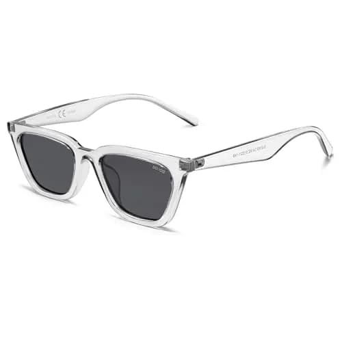 SOJOS Polarized Narrow Square Cateye Sunglasses SJ2169 51mm (2.01in) | UV400 Protection thumbnail 1