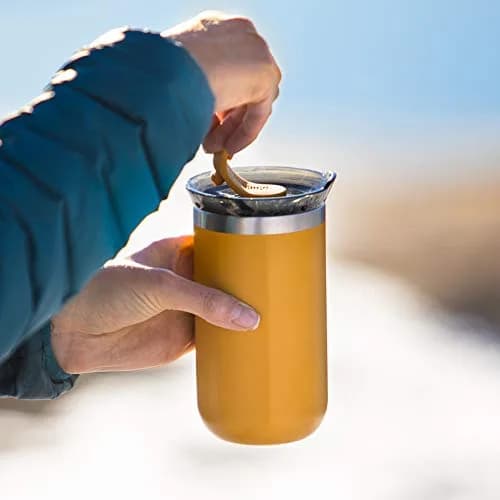 WACACO Octaroma Lungo Vacuum Insulated Coffee Mug 300ml | Travel Stainless Steel Tumbler with Leak-Proof Lid thumbnail 4