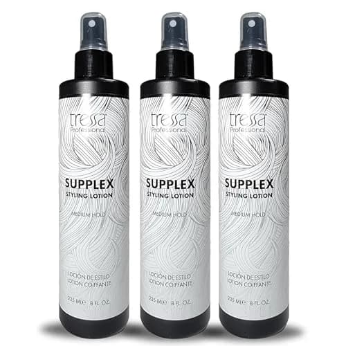 Tressa Supplex Styling Lotion Prevents Heat Damage, Medium Hold, Light Weight, 8.5 Fl Oz (3 Pack) | Supports Healthy Shine thumbnail 1