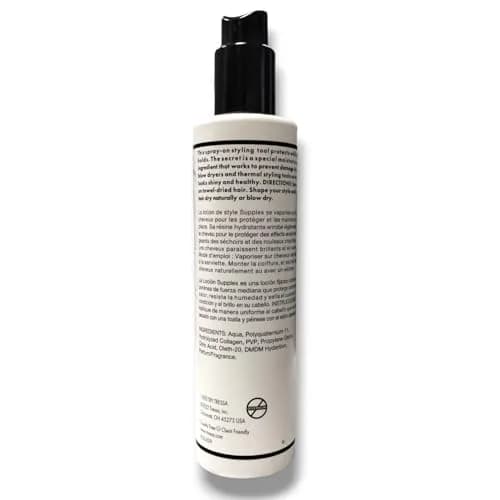 Tressa Supplex Styling Lotion Prevents Heat Damage, Medium Hold, 8.5 Fl Oz (2 Pack) | Protects Hair from Styling Tools thumbnail 7