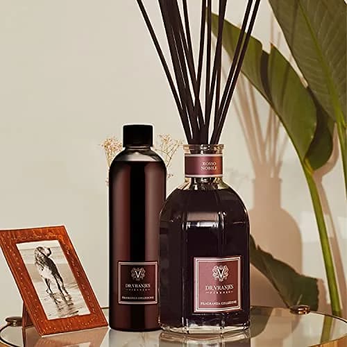 Dr. Vranjes Rosso Nobile Aroma Diffuser Refill 500 ml | Fruity Orange & Strawberry Scent, Made in Italy thumbnail 5