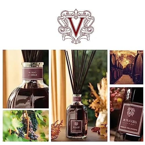 Dr. Vranjes Rosso Nobile Aroma Diffuser Refill 500 ml | Fruity Orange & Strawberry Scent, Made in Italy thumbnail 3