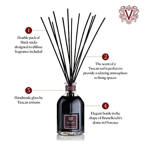 Dr. Vranjes Rosso Nobile Aroma Diffuser 250 ml | Fruity, Elegant, Italian Home Fragrance thumbnail 2