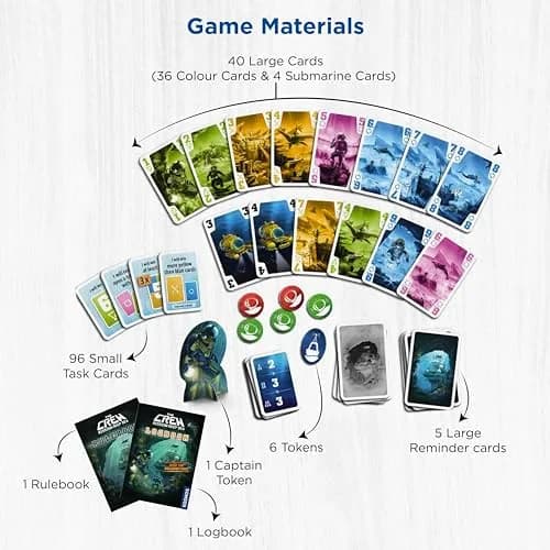 The Crew: Mission Deep Sea Cooperative Card Game for 2-5 Players | 32 Levels of Difficulty thumbnail 3
