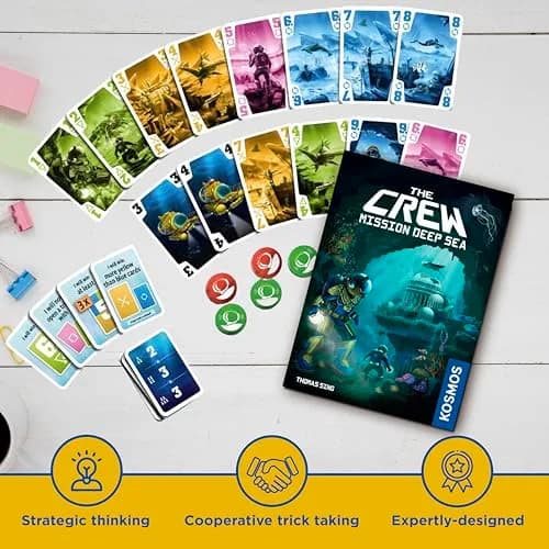 The Crew: Mission Deep Sea Cooperative Card Game for 2-5 Players | 32 Levels of Difficulty thumbnail 6