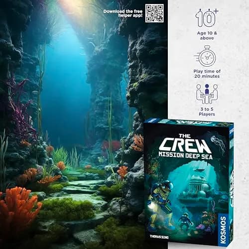 The Crew: Mission Deep Sea Cooperative Card Game for 2-5 Players | 32 Levels of Difficulty thumbnail 2