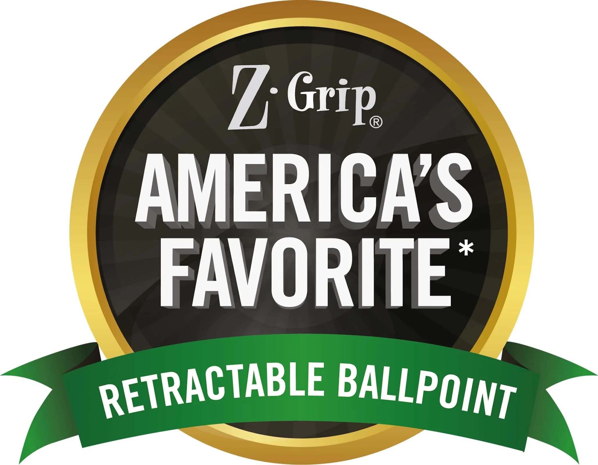 Zebra Pen Z-Grip Retractable Ballpoint Pens, Black Ink, 0.7mm Fine Point, 12-Pack | Smooth Writing for Students & Office - view 7