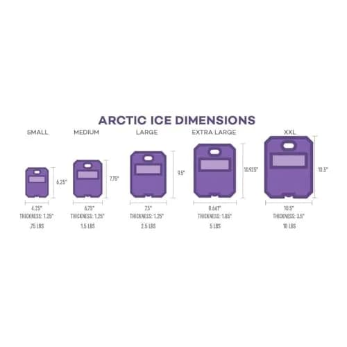Arctic Ice Tundra Series XX-Large 10 lb (4.54 kg) Reusable Ice Pack | Long-Lasting Cold for Coolers thumbnail 3