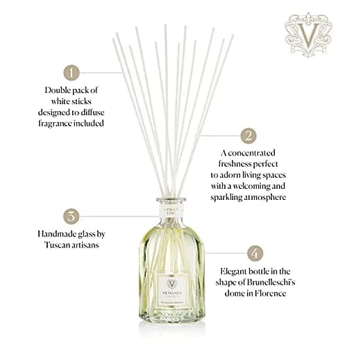 Dr. Vranjes Ginger Lime 250 ml Aroma Diffuser + White Sticks | Italian Luxury Home Fragrance thumbnail 2