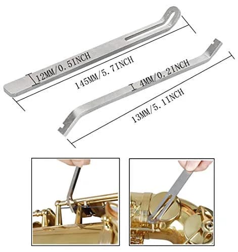 Jiayouy Woodwind Instrument Repair Kit 6Pcs | Durable Steel Spring Tools for Sax Clarinet Oboe Flute Piccolo thumbnail 4