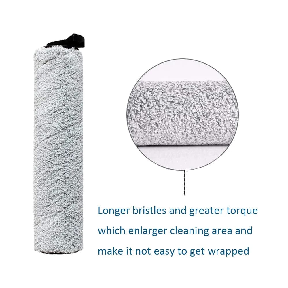 Jorllina Replacement Brush Roller 2-Pack for Tineco iFloor 2, 3 & S3 Wet Dry Vacuums | Microfiber Cleaning - view 4