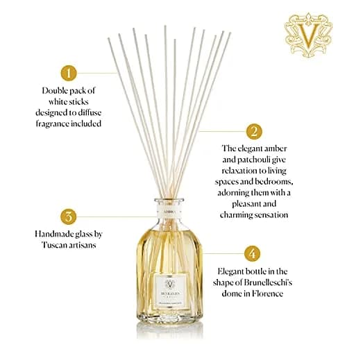 Dr. Vranjes Ambra Diffuser 500 ml | Luxury Italian Home Fragrance with Amber, Patchouli & Sandalwood thumbnail 2