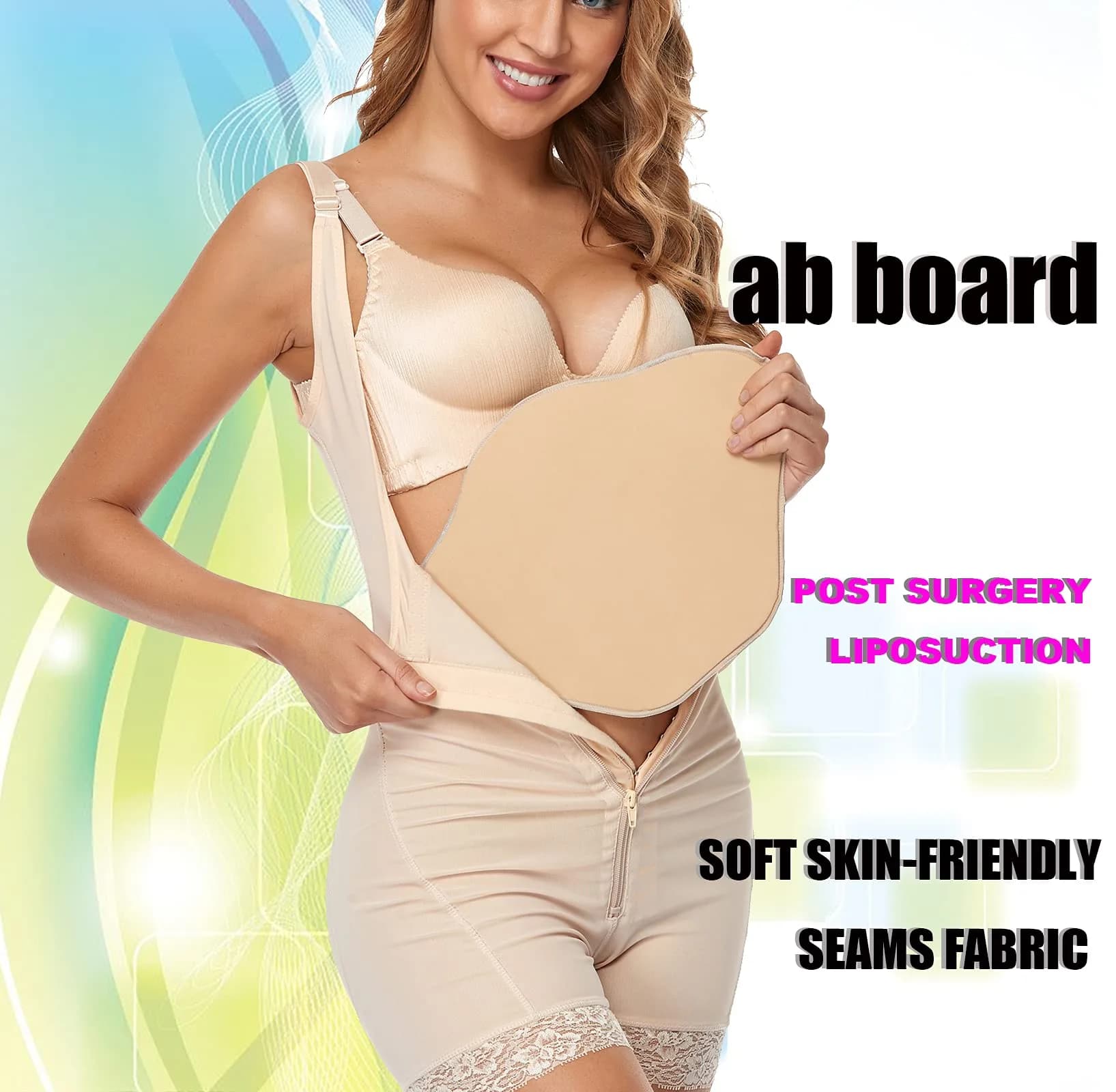Moolida Post Surgery Abdominal Foam Board | Support & Compression for Recovery (70-120 chars) thumbnail 2