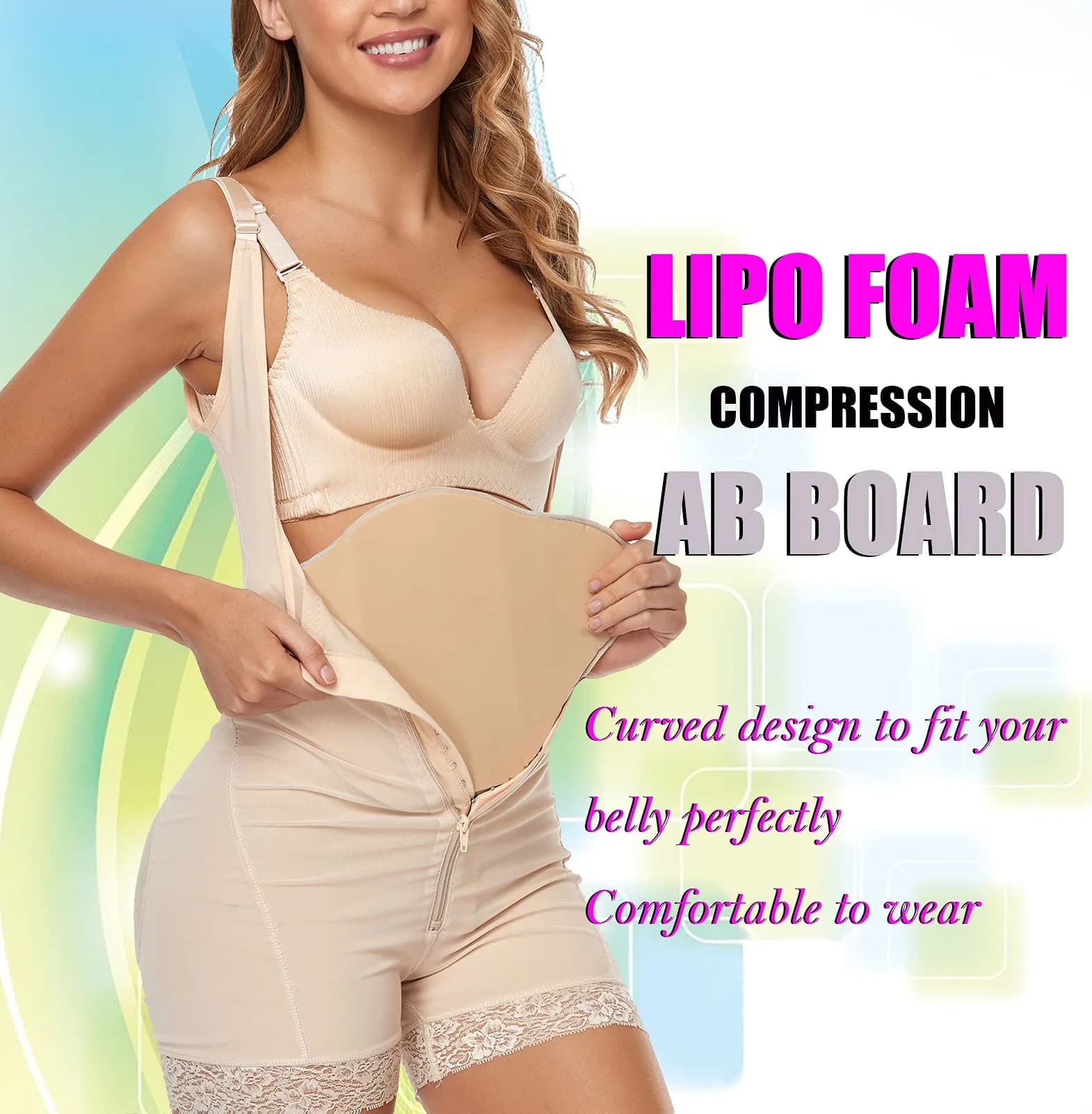 Moolida Post Surgery Abdominal Foam Board | Support & Compression for Recovery (70-120 chars) thumbnail 3