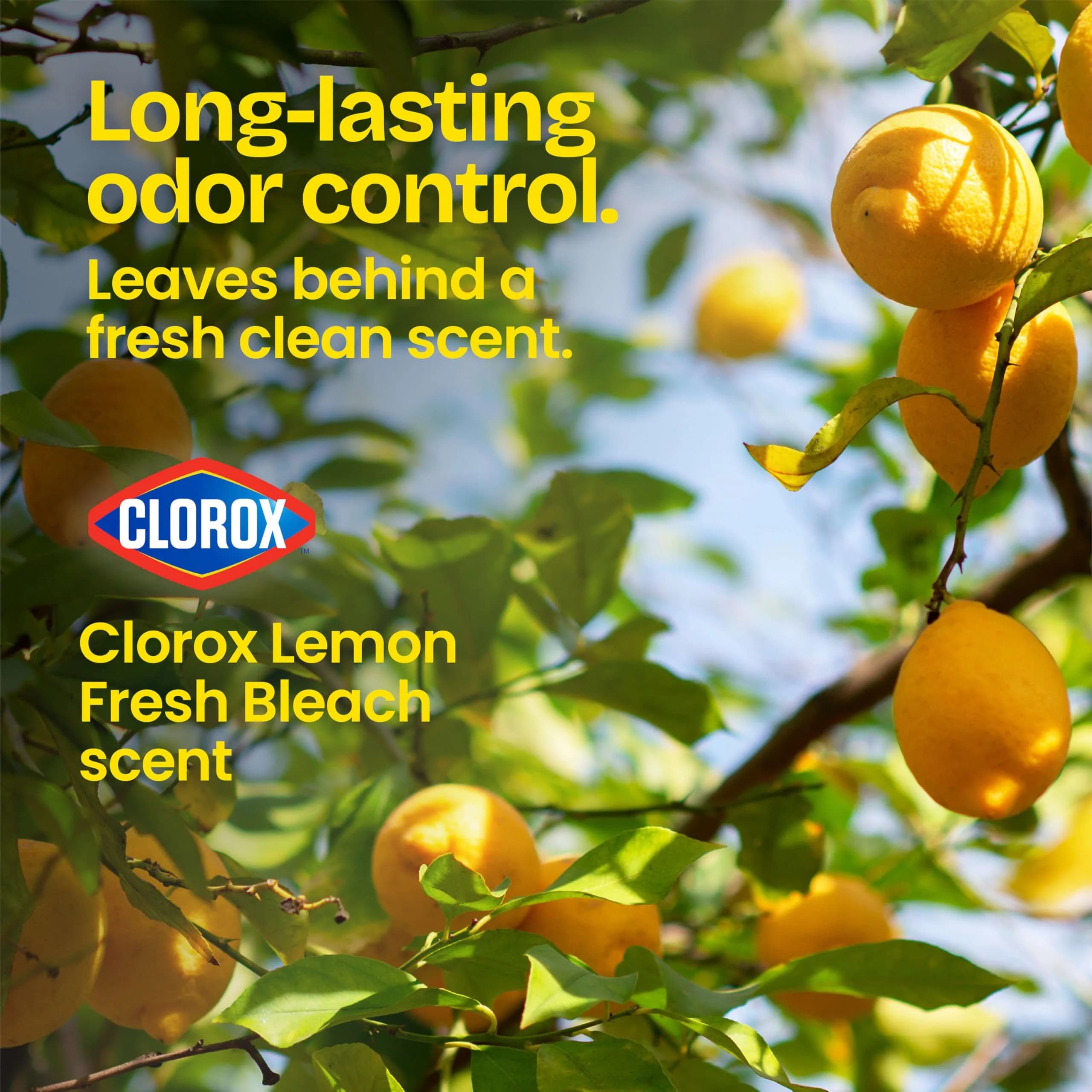Glad ForceFlex MaxStrength Tall Kitchen Trash Bags 13 Gal (34 Count, Gray) | Odor Control with Clorox & Lemon Fresh Bleach Scent - view 3