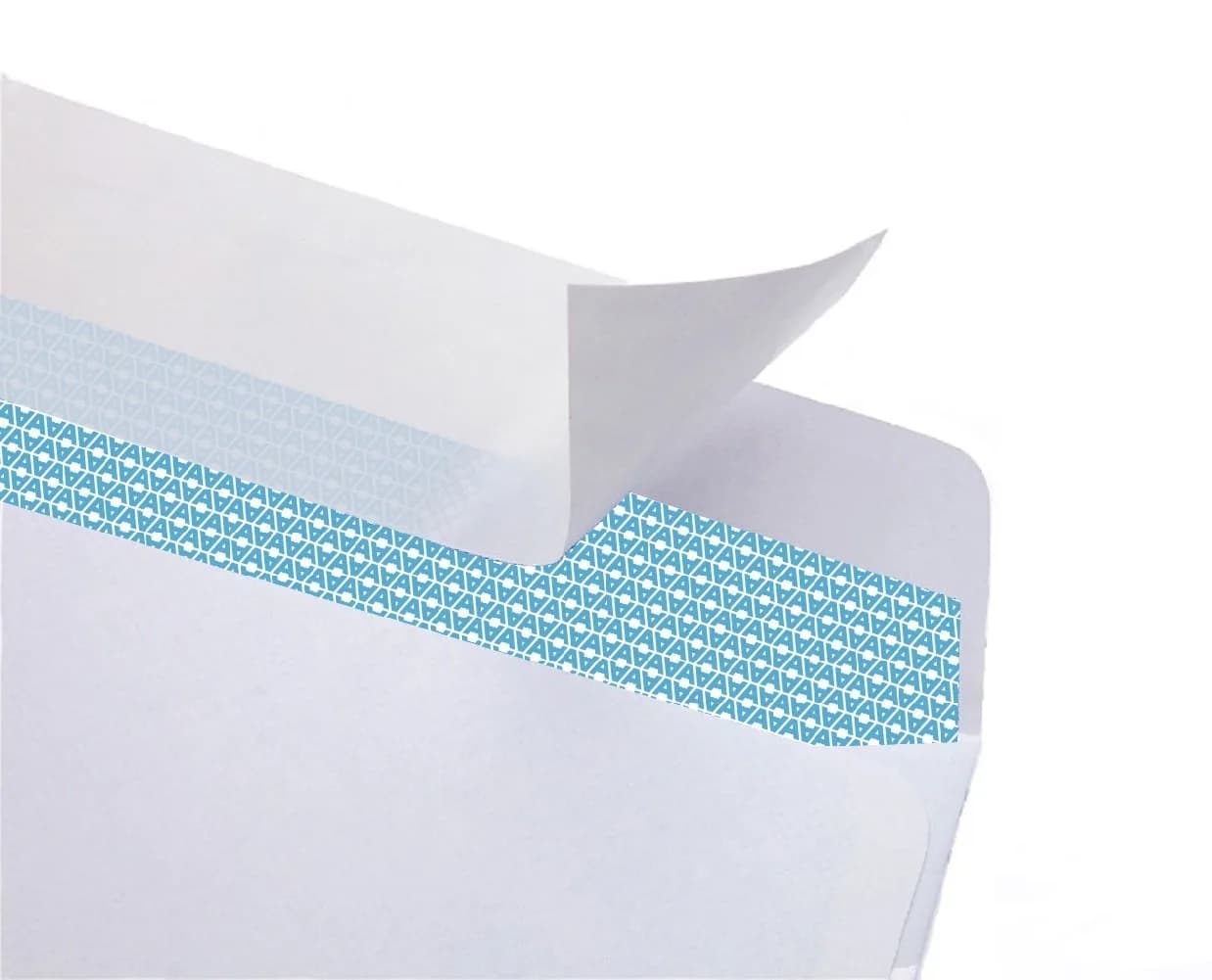 Aimoh Security Tinted Self-Seal Envelopes, White, 40 Count | Size 4-1/8 x 9-1/2 Inches | Window-Less - view 5