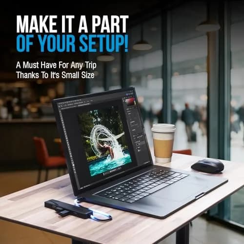 SABRENT USB-C Hub 5-in-1 with 4K@60Hz HDMI, 100W PD, 3x USB-A Ports | Lightweight Aluminum, Plug & Play thumbnail 8