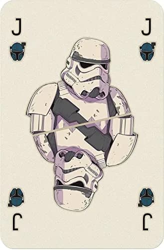 Winning Moves Star Wars The Mandalorian Playing Cards | 54 Cards thumbnail 6