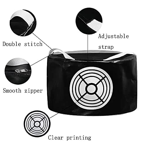 Scott Edward Golf Smash Bag Impact Bag with Hitting Pocket - Black thumbnail 5
