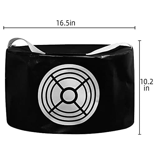 Scott Edward Golf Smash Bag Impact Bag with Hitting Pocket - Black thumbnail 2