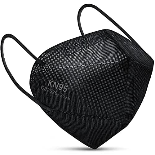 Boncare KN95 Black Face Masks 30 Pcs | 5-Layer Filtration ≥95% Breathable thumbnail 2