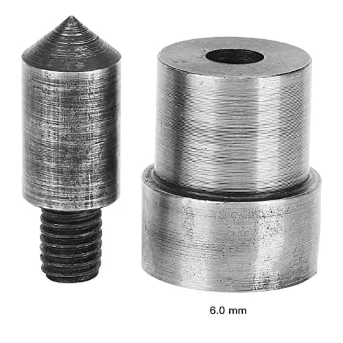 Pssopp Heavy Duty Metal Grommet Eyelet Punch 6.0 mm | Durable Hand Press Tool for Leather & Fabric thumbnail 8