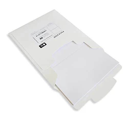 PACKZON Shipping Labels 8.5 x 5.5 Inches (50 Labels) | Heavyweight Paper for Laser & Inkjet Printers thumbnail 1