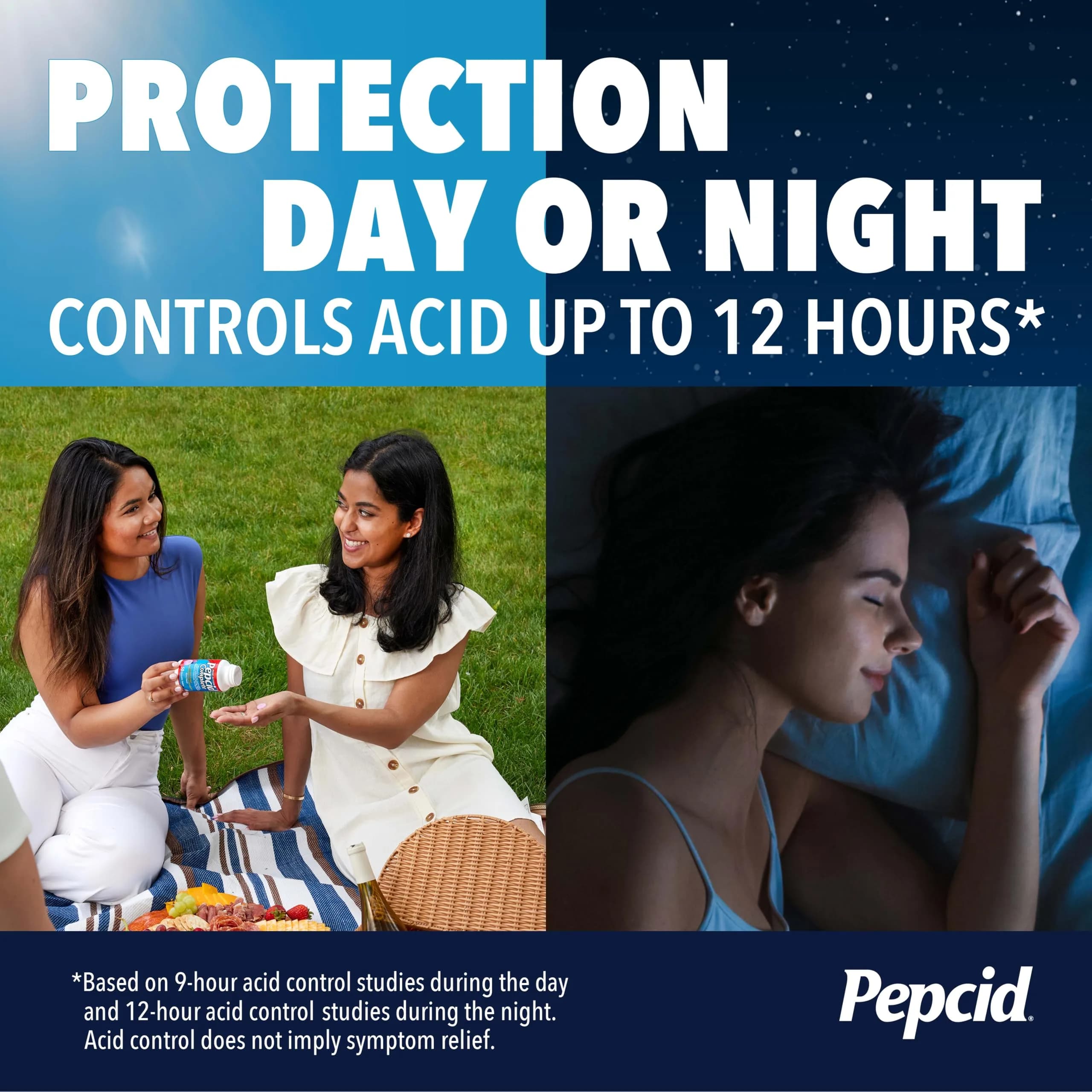 Pepcid AC Maximum Strength Heartburn Relief Tablets 75 ct | Famotidine 20mg Acid Reducer - view 5