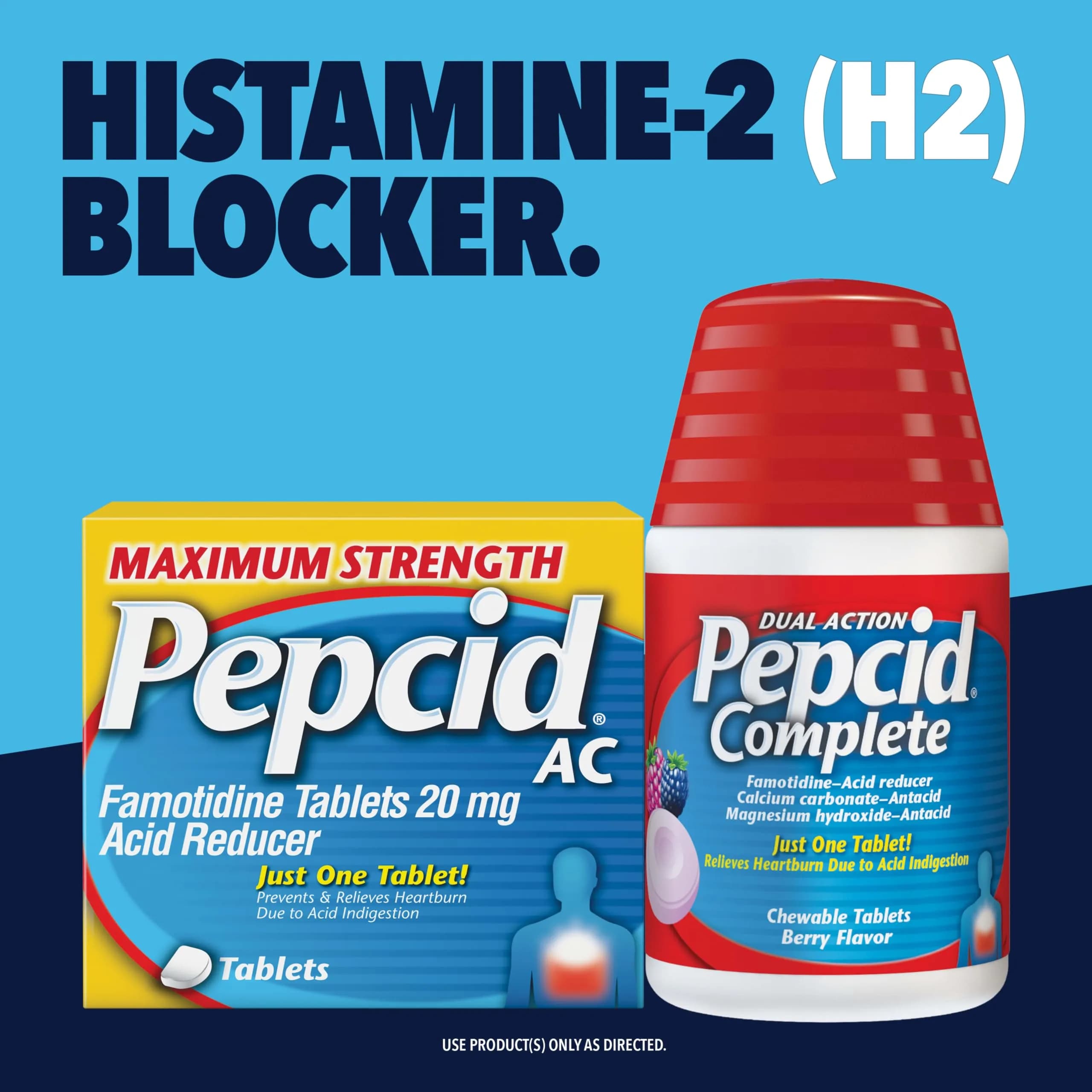 Pepcid AC Maximum Strength Heartburn Relief Tablets 75 ct | Famotidine 20mg Acid Reducer - view 7