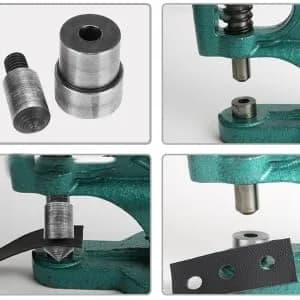 Pssopp Leather Puncher 2mm | Heavy Duty Steel Grommet & Eyelet Tool for Crafts thumbnail 4