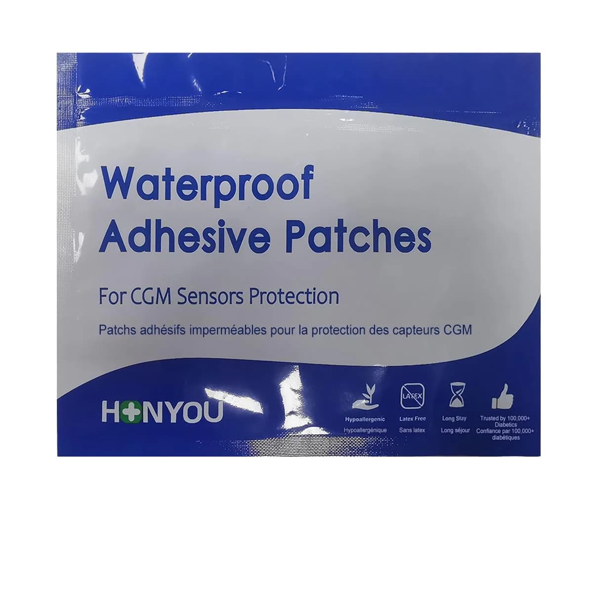 HONYOU Libre 2 Plus Sensor Covers Transparent 40 Count | Waterproof & Breathable Adhesive Patches thumbnail 8