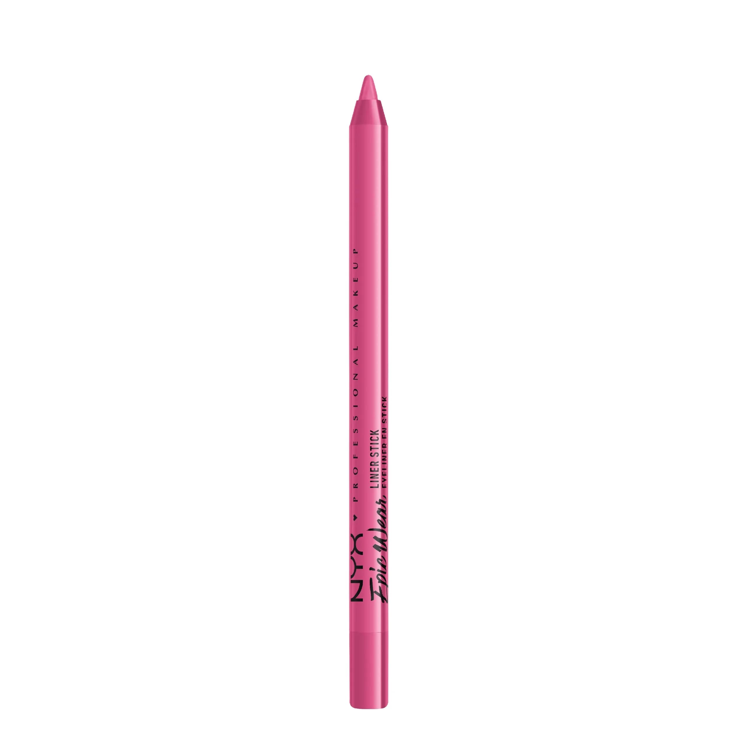 NYX PROFESSIONAL MAKEUP Epic Wear Liner Stick, Long-Lasting Eyeliner Pencil - Pitch Black | 36 Hr Waterproof, Matte & Metallic Finish — Pink Spirit