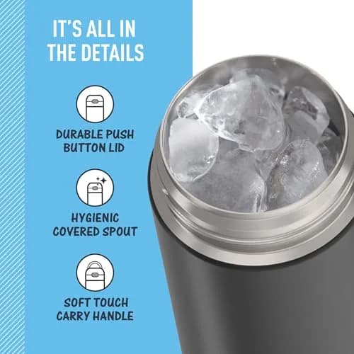 THERMOS FUNTAINER Water Bottle with Spout, 16oz (473ml) | Keeps Drinks Cold Up to 12 Hours thumbnail 4