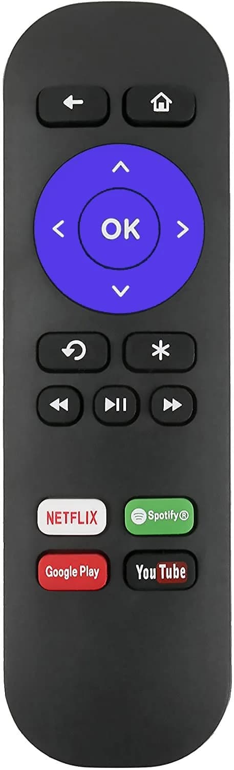 Elekpia IR Remote Control for Roku 1-4 & Express, 13.7cm (5.5") | No Pairing Needed