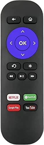 Elekpia IR Remote Control for Roku 1-4 & Express, 13.7cm (5.5") | No Pairing Needed thumbnail 1