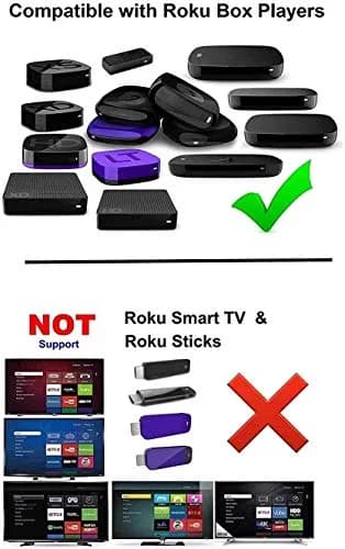 Elekpia IR Remote Control for Roku 1-4 & Express, 13.7cm (5.5") | No Pairing Needed thumbnail 3