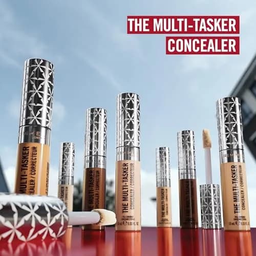 Rimmel Multi-Tasker Concealer 0.33oz | Crease-Proof, Waterproof, Vegan Formula thumbnail 4