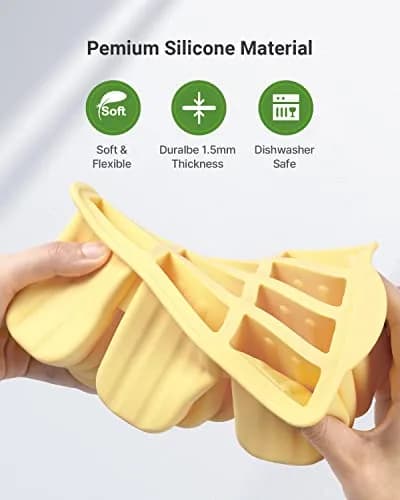 MEETRUE Popsicles Molds 12 Pieces Silicone Popsicle Maker BPA-Free | Easy-Release Ice Pop Mold for Homemade Frozen Treats thumbnail 3