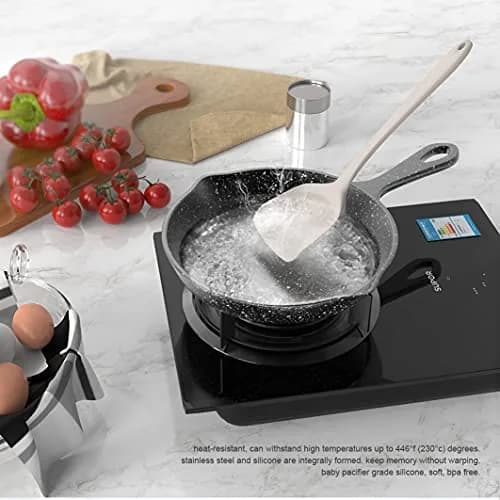 AOTHOD Silicone Cooking Utensils Set - Heat Resistant Kitchen Gadgets, BPA Free, Dishwasher Safe | 446°F thumbnail 6